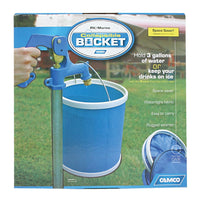 Camco Collapsible Bucket, Blue & White [42993] Accessories - at Werrv