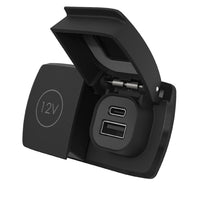 Scanstrut Flip Pro Duo - USB-A  USB-C w/12V Power Socket [SC-MULTI-F2] Accessories - at Werrv