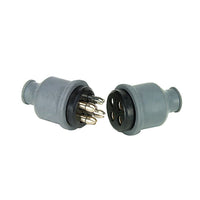 Cole Hersee 4 Pole Plug  Socket Connector w/Rubber Cap [M-115-BP] Busbars, Connectors & Insulators - at Werrv