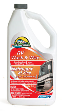 Camco Wash & Wax, Pro-Strength, 32 Oz [40490] Cleaning - at Werrv