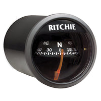 Ritchie X-23BB RitchieSport Compass - Dash Mount - Black/Black [X-23BB] Compasses - at Werrv