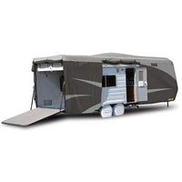 ADCO Designer Series SFS Aqua Shed Toy Hauler Trailer Cover Size 33'7" To 37' (450" L X 106" W X 120" H) [52276] Covers - at Werrv