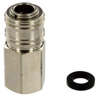 Valterra D&W, Spray-Away Quick Connect, 1/2" Female, Metal, Carded [PF247008] Fittings - at Werrv