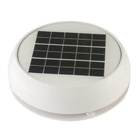 Marinco 3" Day/Night Solar Vent - White [N20803W] Heaters/Dehumidifiers - at Werrv