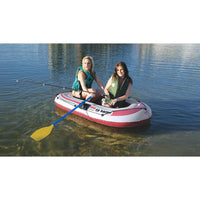 Solstice Watersports Voyager 2-Person Inflatable Boat Kit w/Oars  Pump [30201] Inflatable Boats - at Werrv