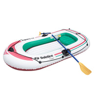 Solstice Watersports Voyager 3-Person Inflatable Boat Kit w/Oars  Pump [30301] Inflatable Boats - at Werrv