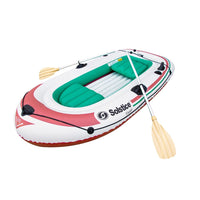 Solstice Watersports Voyager 4-Person Inflatable Boat Kit w/Oars  Pump [30401] Inflatable Boats - at Werrv