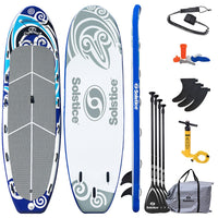 Solstice Watersports 16 Maori Giant Inflatable Stand-Up Paddleboard w/Leash  4 Paddles [35180] Inflatable Kayaks/SUPs - at Werrv