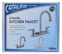 Valterra Catalina, 8" Kitchen, Hi Arc, Chrome [PF221305] Kitchen Faucets & Sinks - at Werrv