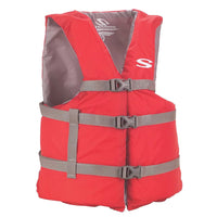 Stearns Classic Series Adult Universal Oversized Life Jacket - Red [2159352] Personal Flotation Devices - at Werrv
