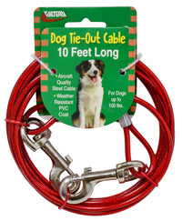 Valterra Dog Tie-Out Cable, 10', Carded [A10-2010VP] Pet Accessories - at Werrv