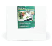 Camco Decor Mate Stove Topper White 17" X 19-1/2" X 1/2" [43707] Ranges & Cooktops - at Werrv