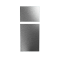 Furrion  Door Insert Panel for 10 cu ft Refrigerator, Stainless Steel [2021123555] RV Refrigerator Panels - at Werrv