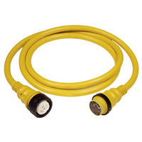 Marinco 50AMP 125/250V Shore Power Cable - 12 - Yellow [6152SPP-12SC] Shore Power - at Werrv