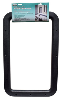 Valterra Window Frame, Interior, Black, Boxed [A77012] Window Covers & Hardware - at Werrv