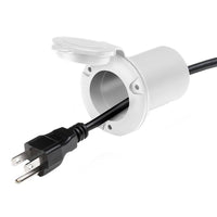 Guest AC Universal Plug Holder - White [150PHW] - at Werrv