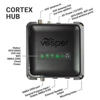 Vesper Cortex M1- Full Class B SOTDMA SmartAIS Transponder w/Remote Vessel Monitoring - Only Works in North America [010-02815-00] AIS Systems - at Werrv