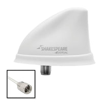 Shakespeare Dorsal Antenna White Low Profile 26 RGB Cable w/PL-259 [5912-DS-VHF-W] Antennas - at Werrv