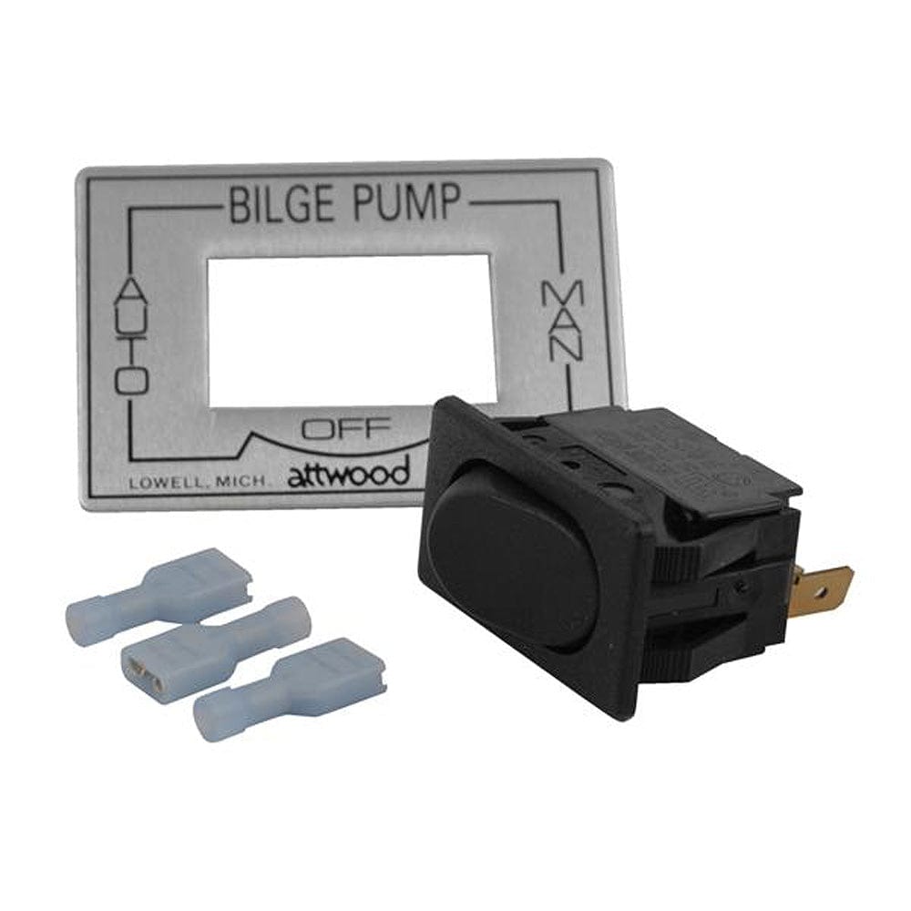 Attwood 3-Way Auto/Off/Manual Bilge Pump Switch [7615A3] - at Werrv