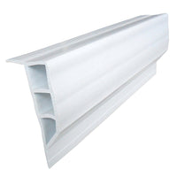 Dock Edge Standard PVC Full Face Profile - 16' Roll - White [1160-F] - at Werrv