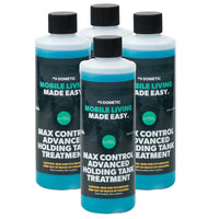 Dometic Max Control Holding Tank Deodorant - Four (4) Pack of 8oz Bottles [379700029] - at Werrv