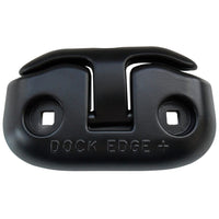 Dock Edge Flip-Up Dock Cleat - 6" - Black [2606B-F] - at Werrv