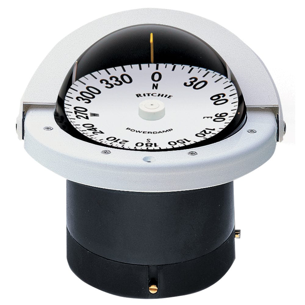 Ritchie FN-201W Navigator Compass - Flush Mount - White [FNW-201] - at Werrv