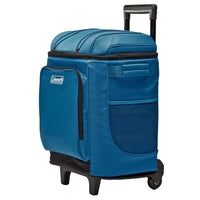 Coleman CHILLER 42-Can Soft-Sided Portable Cooler w/Wheels - Deep Ocean [2158120] Coolers - at Werrv