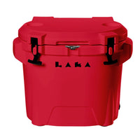 LAKA Coolers 30 Qt Cooler w/Telescoping Handle  Wheels - Red [1089] Coolers - at Werrv