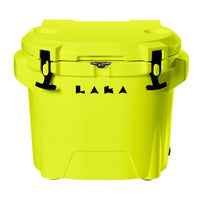 LAKA Coolers 30 Qt Cooler w/Telescoping Handle  Wheels - Yellow [1087] Coolers - at Werrv