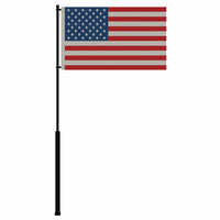 Mate Series Flag Pole - 36" w/USA Flag [FP36USA] - at Werrv