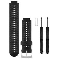 Garmin Replacement Watch Bands - Black & Gray Silicone [010-11251-86] Fitness / Athletic Training - at Werrv
