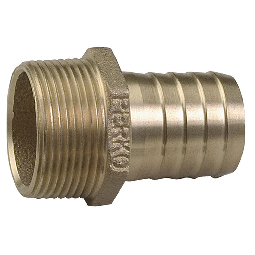 Perko 1-1/2 Pipe To Hose Adapter Straight Bronze MADE IN THE USA [0076DP8PLB] - at Werrv