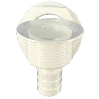 T-H Marine Straight Barbed All-Purpose Drain - White [APD-2-DP] Fittings - at Werrv