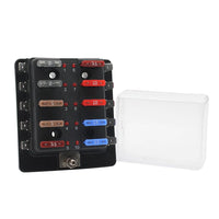 Cole Hersee Standard 10 ATO Fuse Block w/LED Indicators [880023-BP] Fuse Blocks & Fuses - at Werrv