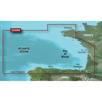 Garmin BlueChart g3 HD - HXEU008R - Bay of Biscay - microSD/SD [010-C0766-20] - at Werrv