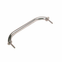 Stainless Steel Stud Mount Flanged Hand Rail w/Mounting Flange - 12" [254212-1] - at Werrv