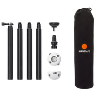 Navisafe Navimount Pole Pack Includes Pole & Mounts (Lights Not Included) [905-1] - at Werrv