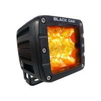 Black Oak Pro Series 2" Amber Flood Pod - Black [2A-POD30S] Pods & Cubes - at Werrv