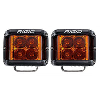 RIGID Industries D-SS Spot w/Amber Pro Lens - Pair [262214] Pods & Cubes - at Werrv