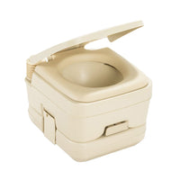 Dometic 964 Portable Toilet w/Mounting Brackets - 2.5 Gallon - Parchment [311096402] - at Werrv