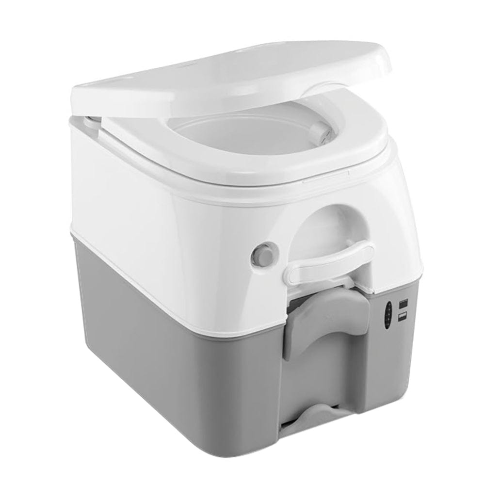 Dometic 975 MSD Portable Toilet w/Mounting Brackets - 5 Gallon - Grey [301197506] - at Werrv