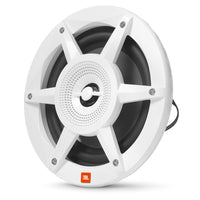 JBL 6.5" Coaxial Marine RGB Speakers - White STADIUM Series [STADIUMMW6520AM] - at Werrv