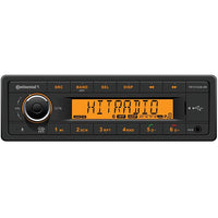 Continental Stereo w/AM/FM/BT/USB - Harness Included - 24V [TR7412UB-ORK] Stereos - at Werrv