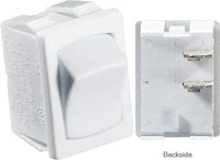 RV Designer DC Rocker Switch- 5-10 Amp, Cutout .508" x .756" [S431] Switches & Accessories - at Werrv