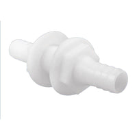 Attwood White Plastic Double Ended Connector - 3/4" Inner Diameter [3878-3] Thru-Hull Fittings - at Werrv