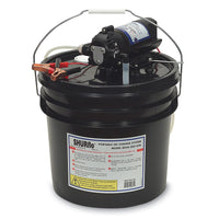 Shurflo by Pentair Oil Change Pump w/3.5 Gallon Bucket - 12 VDC, 1.5 GPM [8050-305-426] - at Werrv
