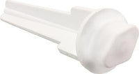 JR PRODUCTS 4" Lavoratory Sink Stopper, Rubber, White [95335] Tub & Shower - at Werrv