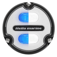 Hella Marine Apelo A1 Blue White Underwater Light - 1800 Lumens - Black Housing - White Lens [016145-011] - at Werrv