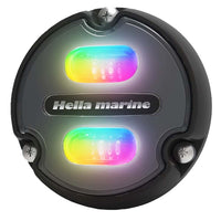 Hella Marine Apelo A1 RGB Underwater Light - 1800 Lumens - Black Housing - Charcoal Lens [016146-001] - at Werrv
